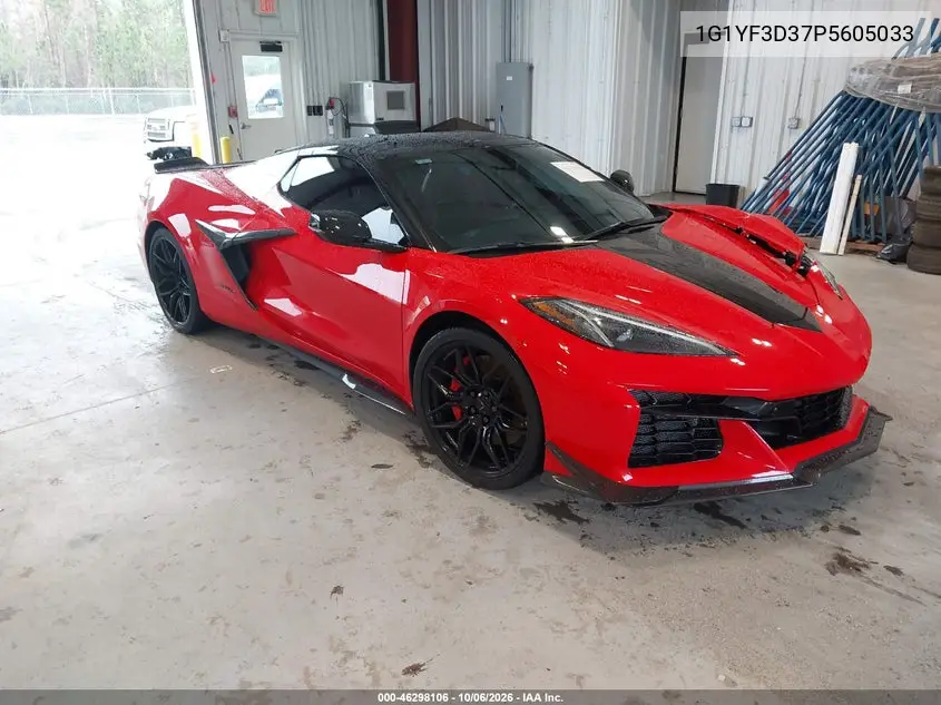 CHEVROLET CORVETTE 2023, VIN 1G1YF3D37P5605033