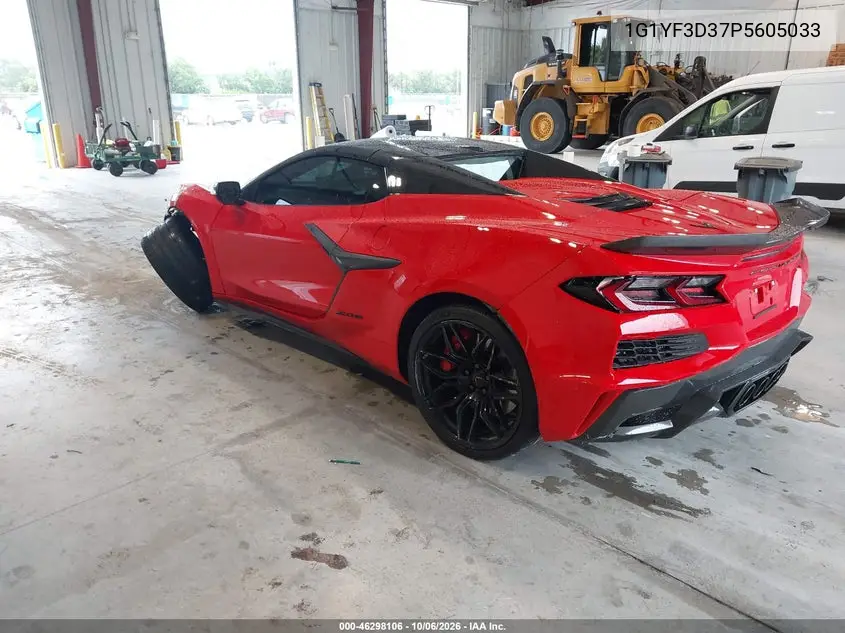 2023 CHEVROLET CORVETTE VIN 1G1YF3D37P5605033 — фото 3