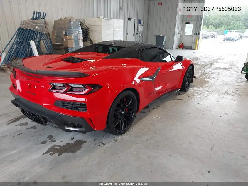 2023 CHEVROLET CORVETTE VIN 1G1YF3D37P5605033 — фото 4