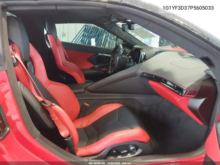 2023 CHEVROLET CORVETTE VIN 1G1YF3D37P5605033 — фото 5