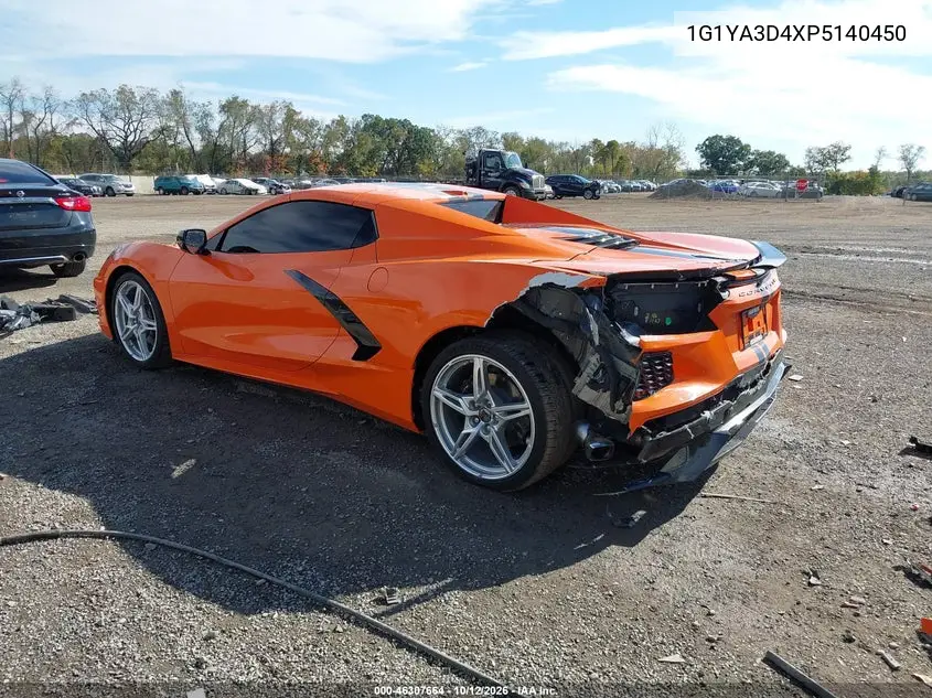 2023 CHEVROLET CORVETTE VIN 1G1YA3D4XP5140450 — фото 3