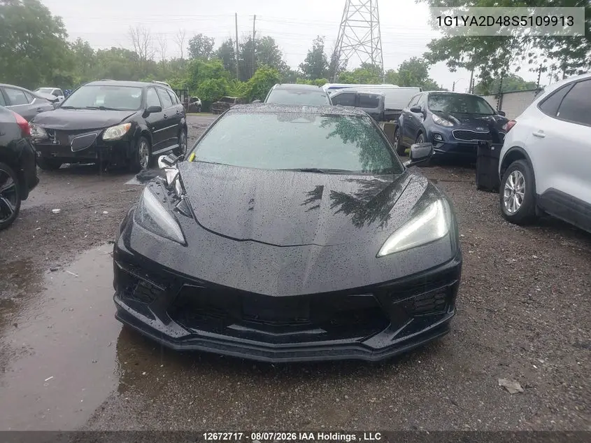 2025 CHEVROLET CORVETTE VIN 1G1YA2D48S5109913 — фото 12