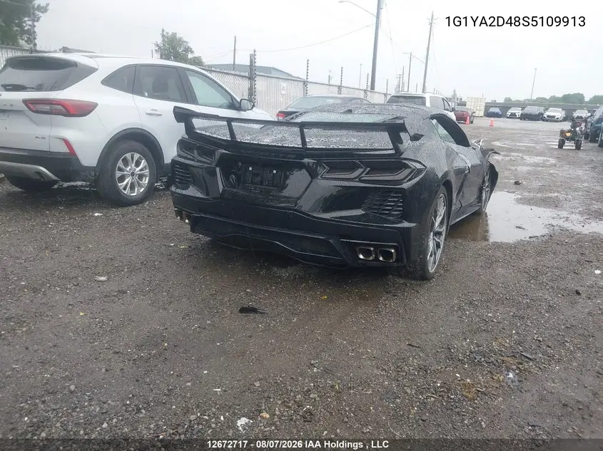 2025 CHEVROLET CORVETTE VIN 1G1YA2D48S5109913 — фото 4