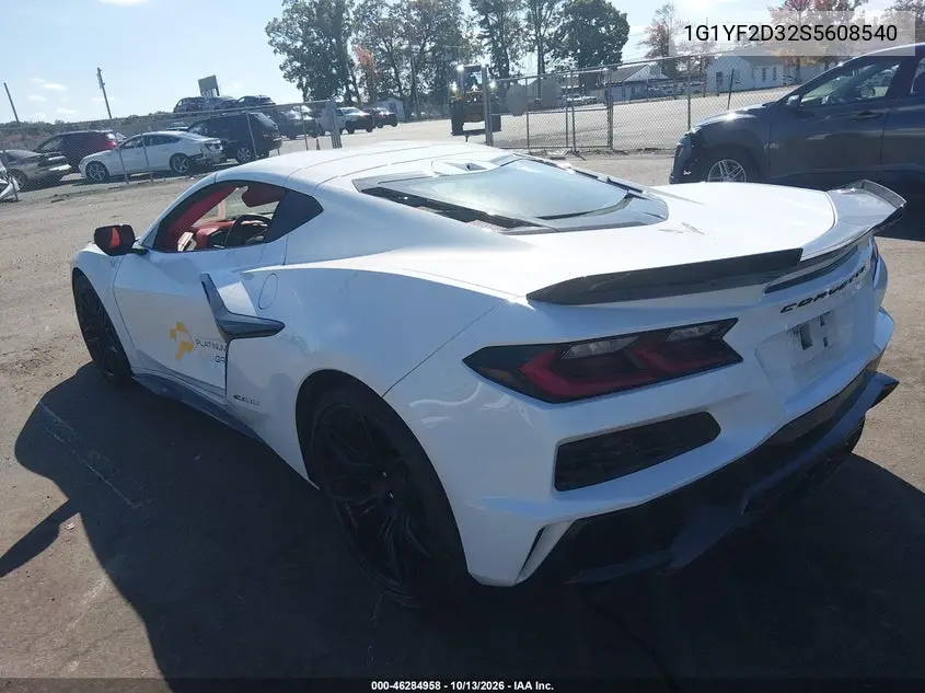 2025 CHEVROLET CORVETTE VIN 1G1YF2D32S5608540 — фото 3