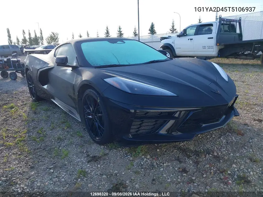 CHEVROLET CORVETTE 2026, VIN 1G1YA2D45T5106937