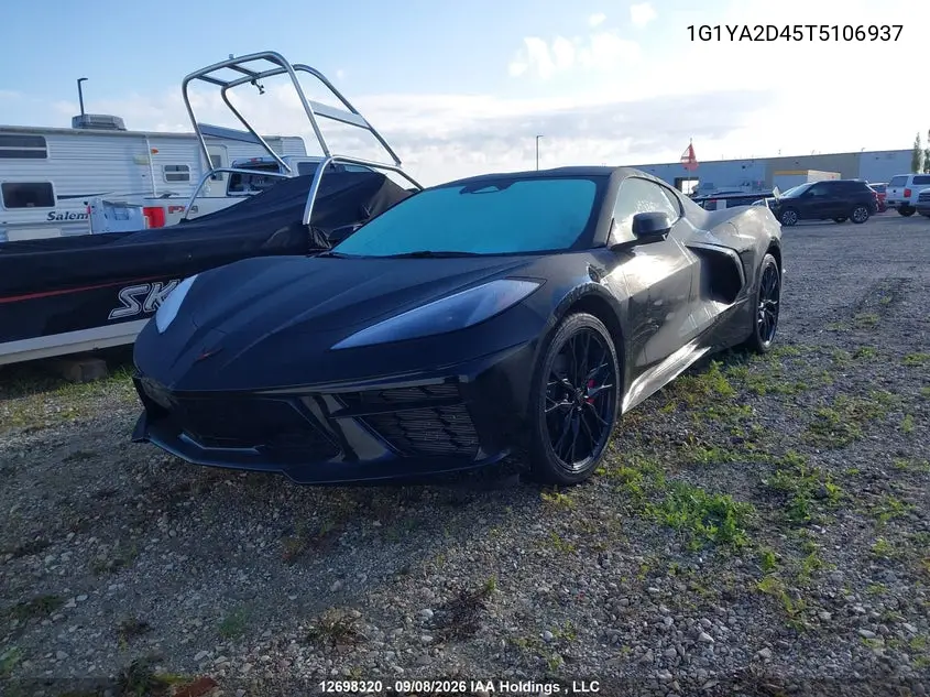 2026 CHEVROLET CORVETTE VIN 1G1YA2D45T5106937 — фото 2