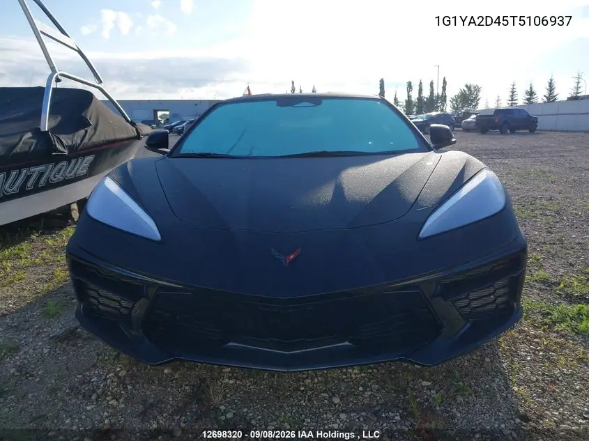 2026 CHEVROLET CORVETTE VIN 1G1YA2D45T5106937 — фото 6