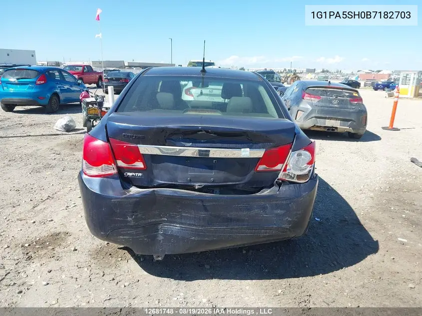 2011 CHEVROLET CRUZE VIN 1G1PA5SH0B7182703 — фото 16
