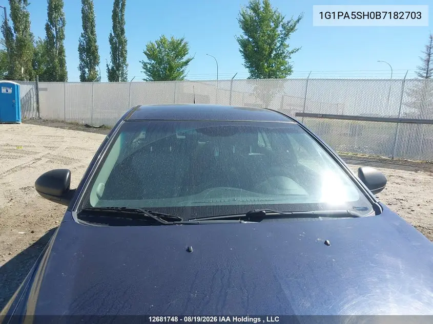 2011 CHEVROLET CRUZE VIN 1G1PA5SH0B7182703 — фото 17