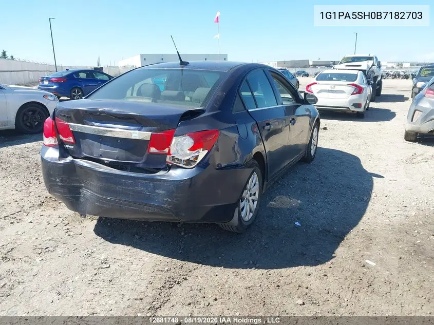 2011 CHEVROLET CRUZE VIN 1G1PA5SH0B7182703 — фото 4