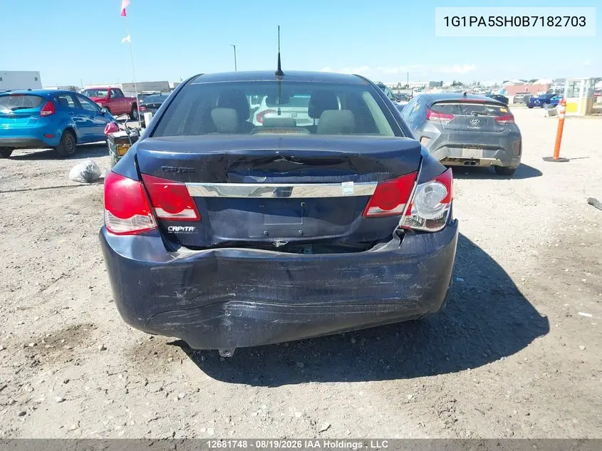 2011 CHEVROLET CRUZE VIN 1G1PA5SH0B7182703 — фото 6