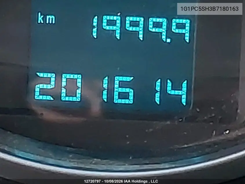 2011 CHEVROLET CRUZE VIN 1G1PC5SH3B7180163 — фото 15