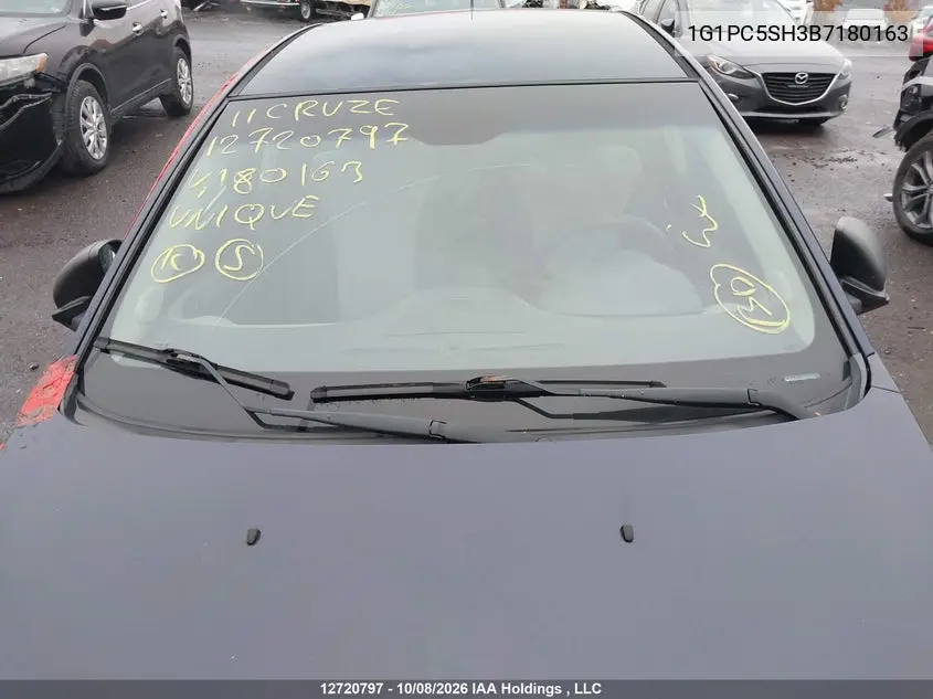 2011 CHEVROLET CRUZE VIN 1G1PC5SH3B7180163 — фото 17