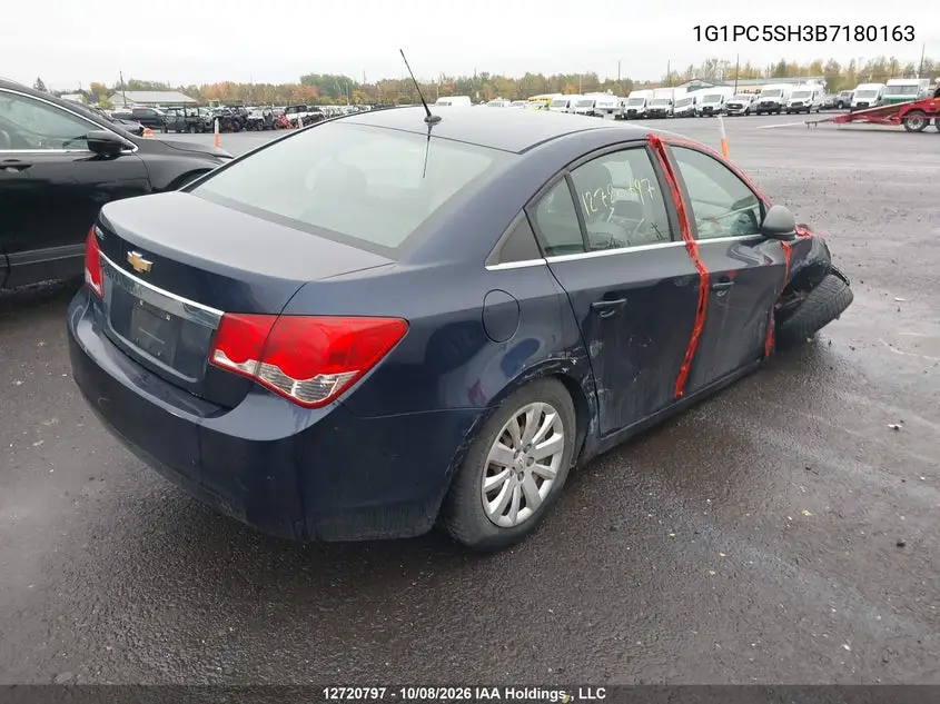 2011 CHEVROLET CRUZE VIN 1G1PC5SH3B7180163 — фото 4