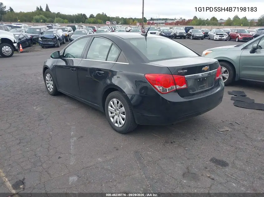 2011 CHEVROLET CRUZE VIN 1G1PD5SH4B7198183 — фото 3