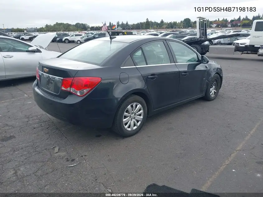 2011 CHEVROLET CRUZE VIN 1G1PD5SH4B7198183 — фото 4