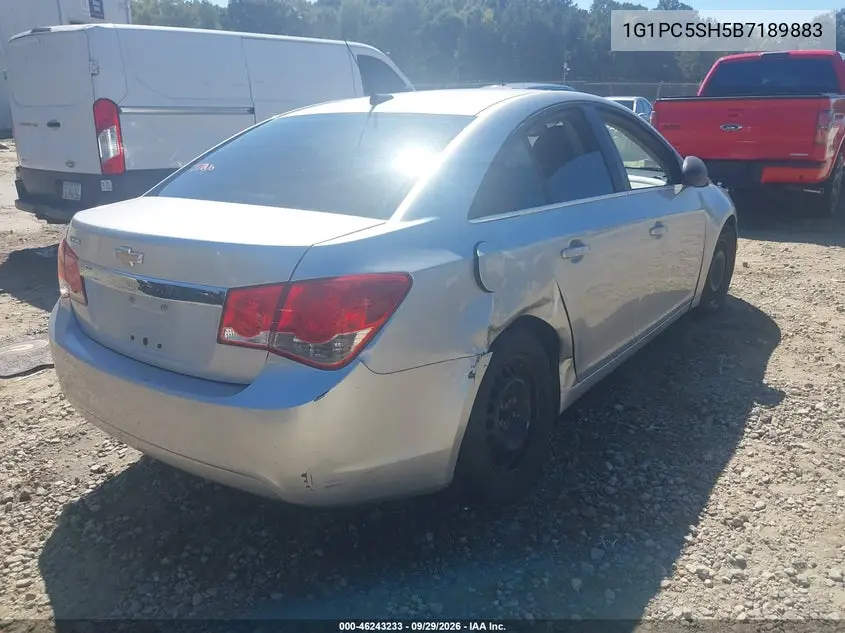 2011 CHEVROLET CRUZE VIN 1G1PC5SH5B7189883 — фото 4