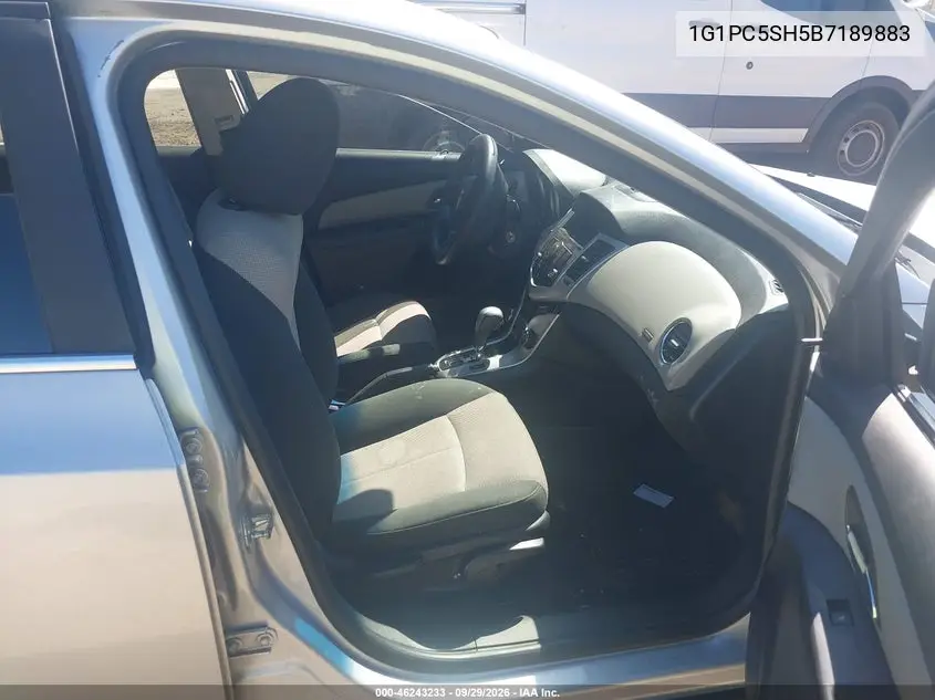2011 CHEVROLET CRUZE VIN 1G1PC5SH5B7189883 — фото 5