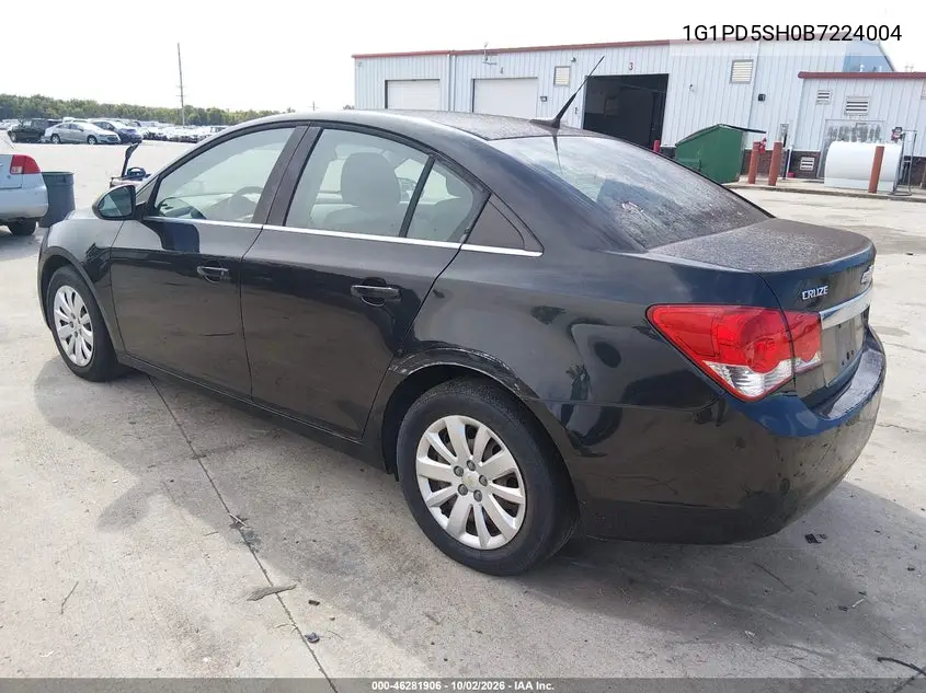 2011 CHEVROLET CRUZE VIN 1G1PD5SH0B7224004 — фото 3