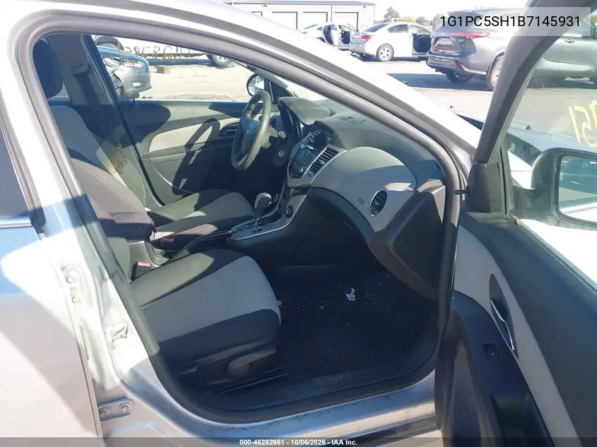 2011 CHEVROLET CRUZE VIN 1G1PC5SH1B7145931 — фото 5
