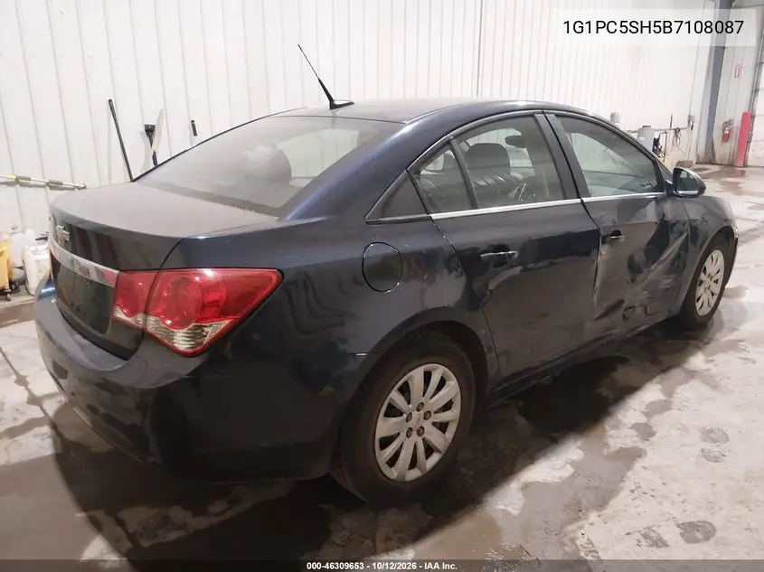 2011 CHEVROLET CRUZE VIN 1G1PC5SH5B7108087 — фото 4