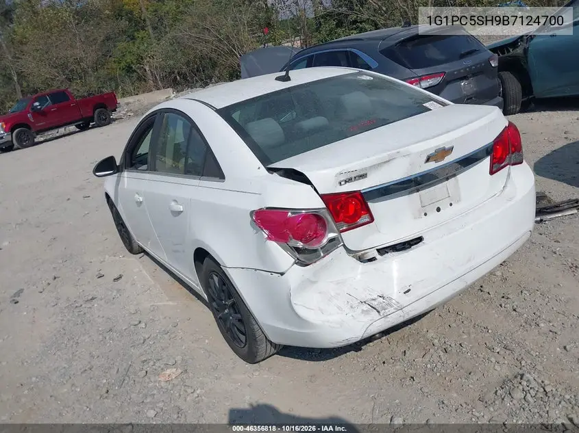 2011 CHEVROLET CRUZE VIN 1G1PC5SH9B7124700 — фото 3