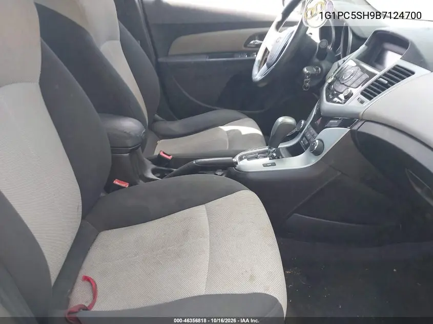 2011 CHEVROLET CRUZE VIN 1G1PC5SH9B7124700 — фото 5