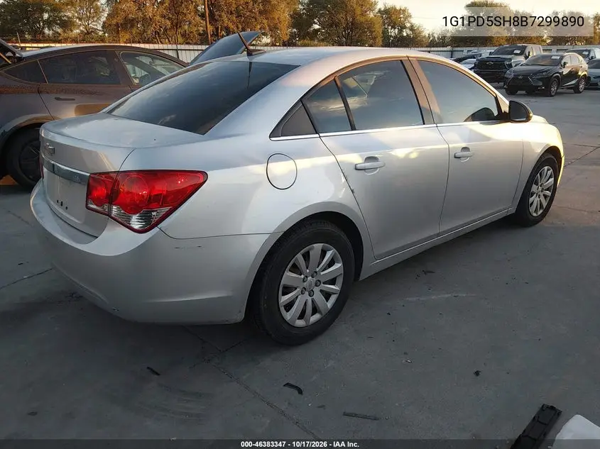 2011 CHEVROLET CRUZE VIN 1G1PD5SH8B7299890 — фото 4