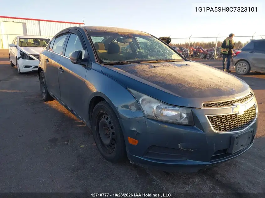 CHEVROLET CRUZE 2012, VIN 1G1PA5SH8C7323101