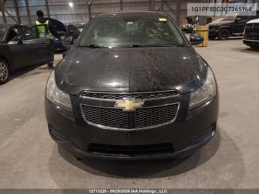 2012 CHEVROLET CRUZE VIN 1G1PF5SC3C7365164 — фото 12