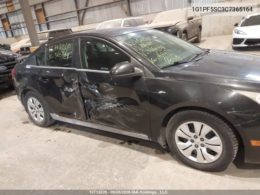 2012 CHEVROLET CRUZE VIN 1G1PF5SC3C7365164 — фото 6