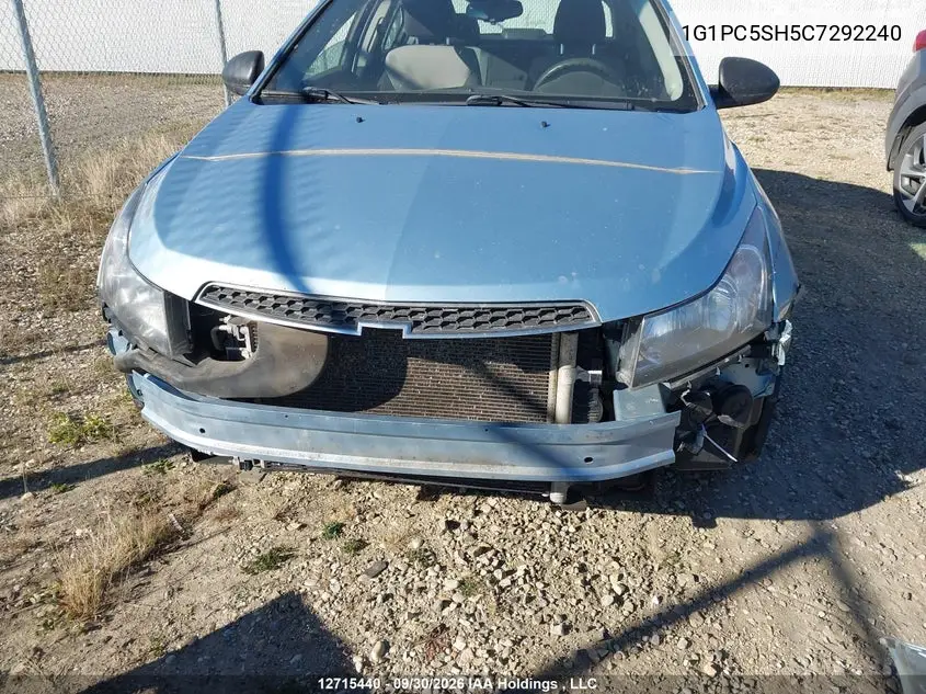 2012 CHEVROLET CRUZE VIN 1G1PC5SH5C7292240 — фото 6