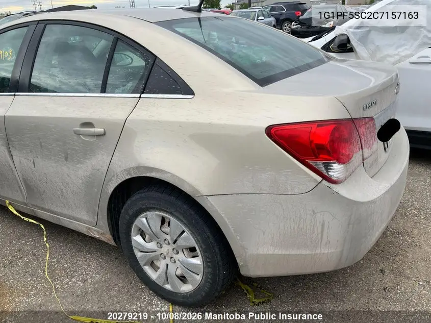 2012 CHEVROLET CRUZE VIN 1G1PF5SC2C7157163 — фото 5
