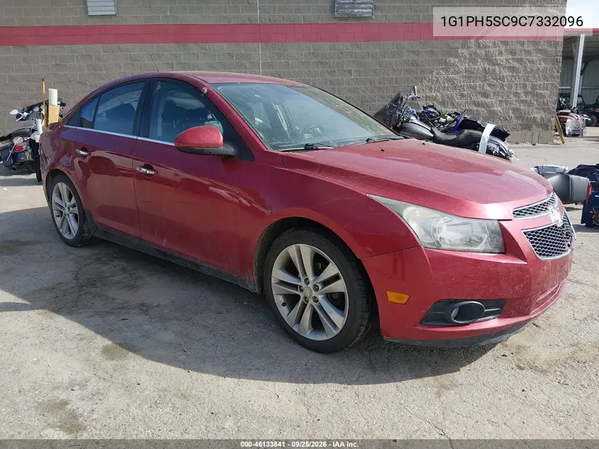 CHEVROLET CRUZE 2012, VIN 1G1PH5SC9C7332096