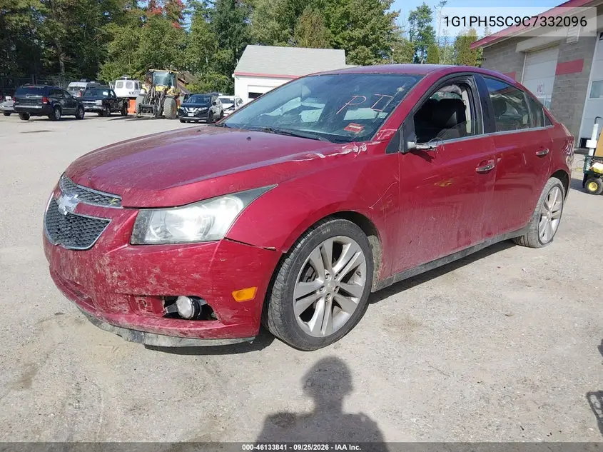 2012 CHEVROLET CRUZE VIN 1G1PH5SC9C7332096 — фото 2