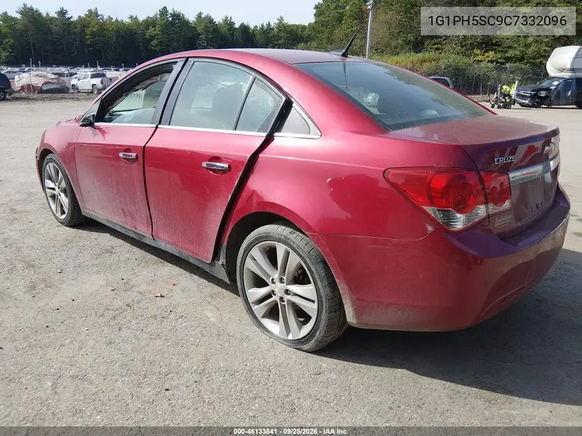 2012 CHEVROLET CRUZE VIN 1G1PH5SC9C7332096 — фото 3