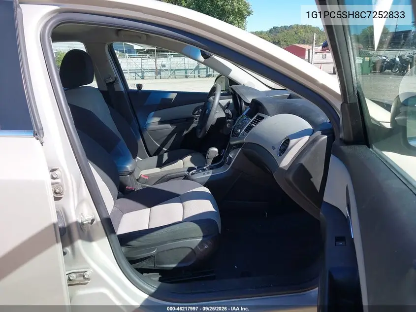2012 CHEVROLET CRUZE VIN 1G1PC5SH8C7252833 — фото 5