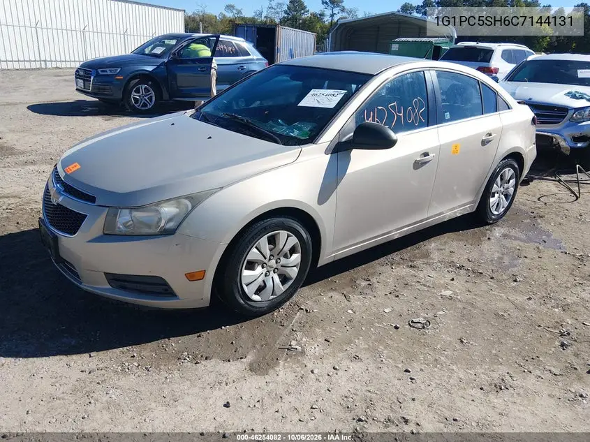 2012 CHEVROLET CRUZE VIN 1G1PC5SH6C7144131 — фото 2