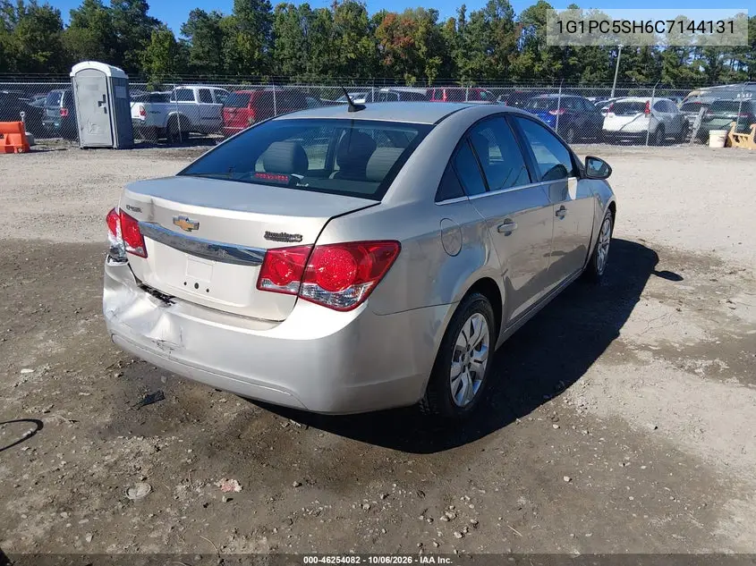 2012 CHEVROLET CRUZE VIN 1G1PC5SH6C7144131 — фото 4