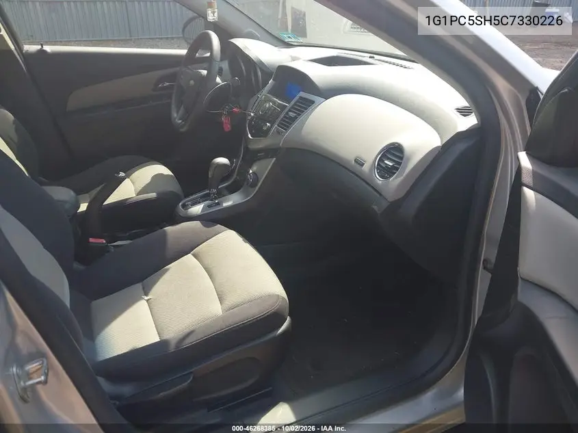 2012 CHEVROLET CRUZE VIN 1G1PC5SH5C7330226 — фото 5