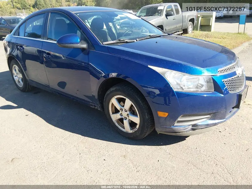 CHEVROLET CRUZE 2012, VIN 1G1PF5SCXC7372287
