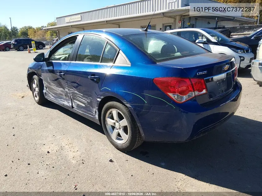 2012 CHEVROLET CRUZE VIN 1G1PF5SCXC7372287 — фото 3