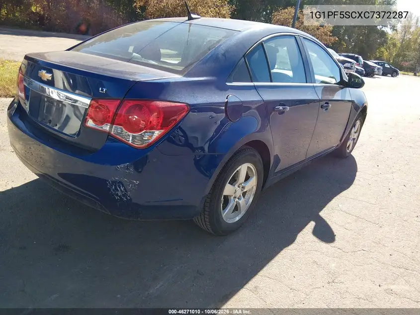2012 CHEVROLET CRUZE VIN 1G1PF5SCXC7372287 — фото 4