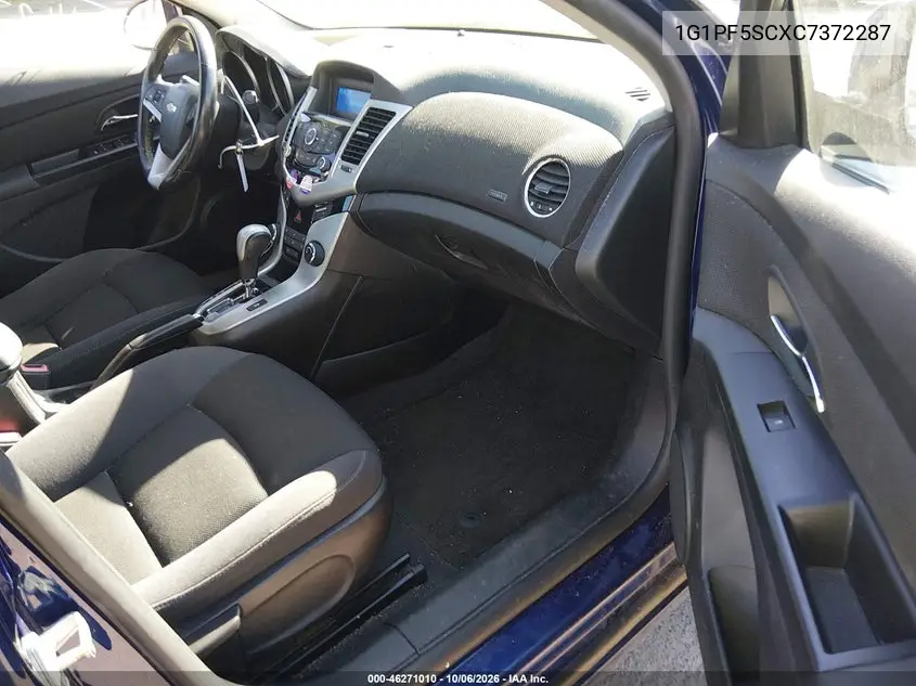 2012 CHEVROLET CRUZE VIN 1G1PF5SCXC7372287 — фото 5