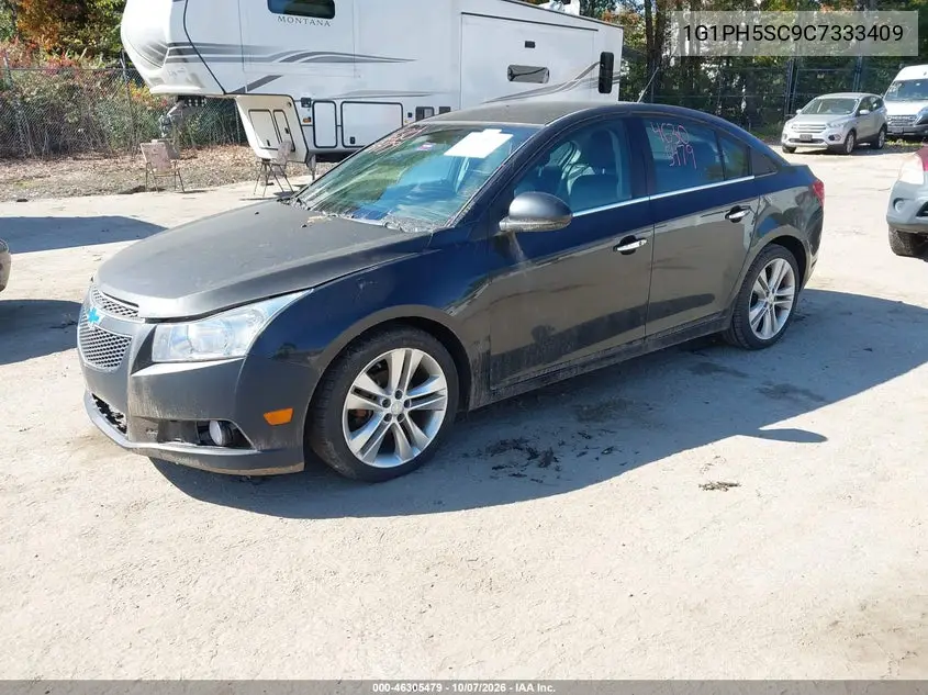 2012 CHEVROLET CRUZE VIN 1G1PH5SC9C7333409 — фото 2