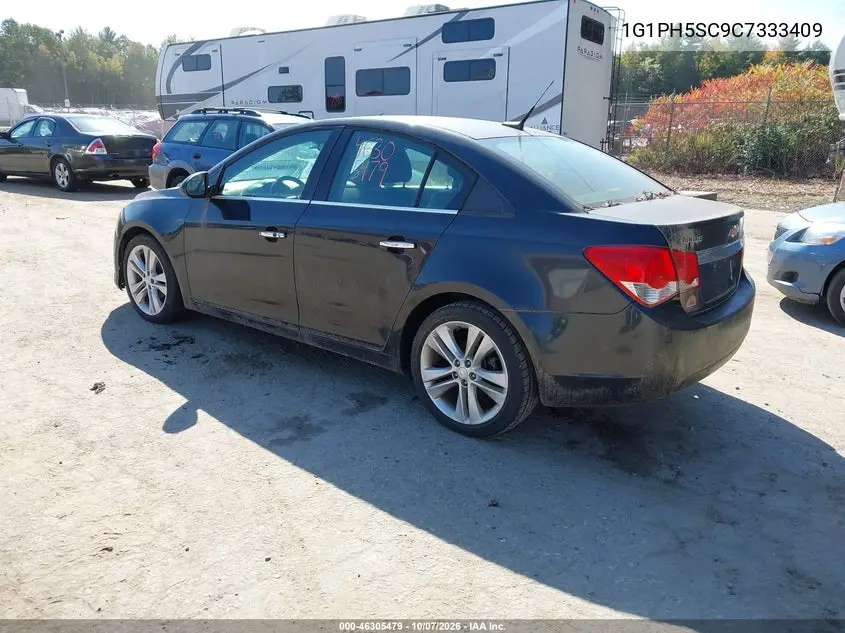 2012 CHEVROLET CRUZE VIN 1G1PH5SC9C7333409 — фото 3