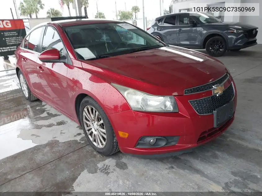 CHEVROLET CRUZE 2012, VIN 1G1PK5SC9C7350969