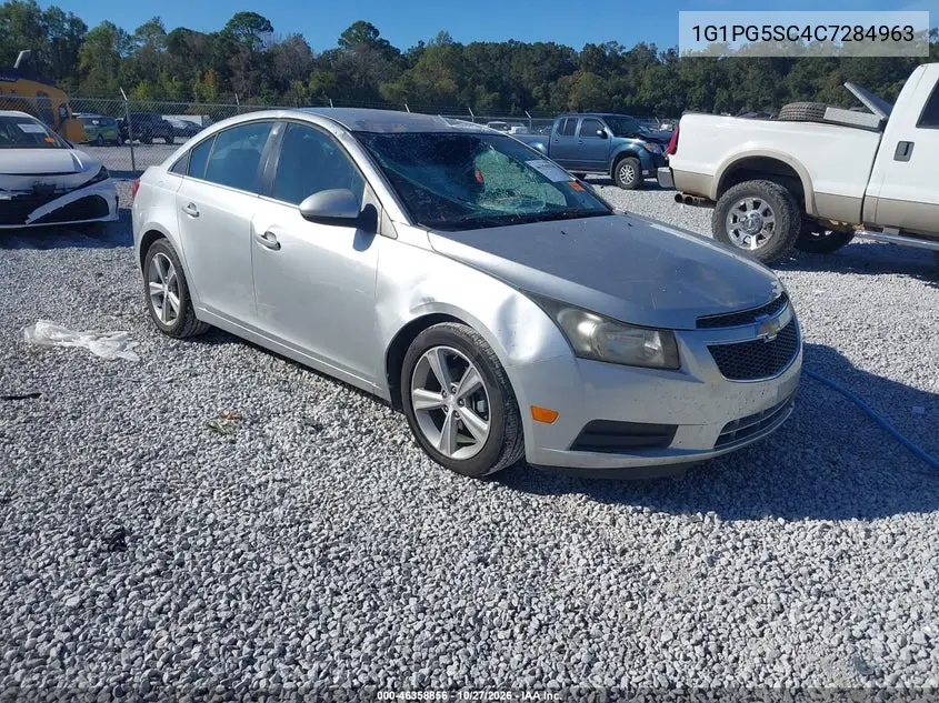 CHEVROLET CRUZE 2012, VIN 1G1PG5SC4C7284963