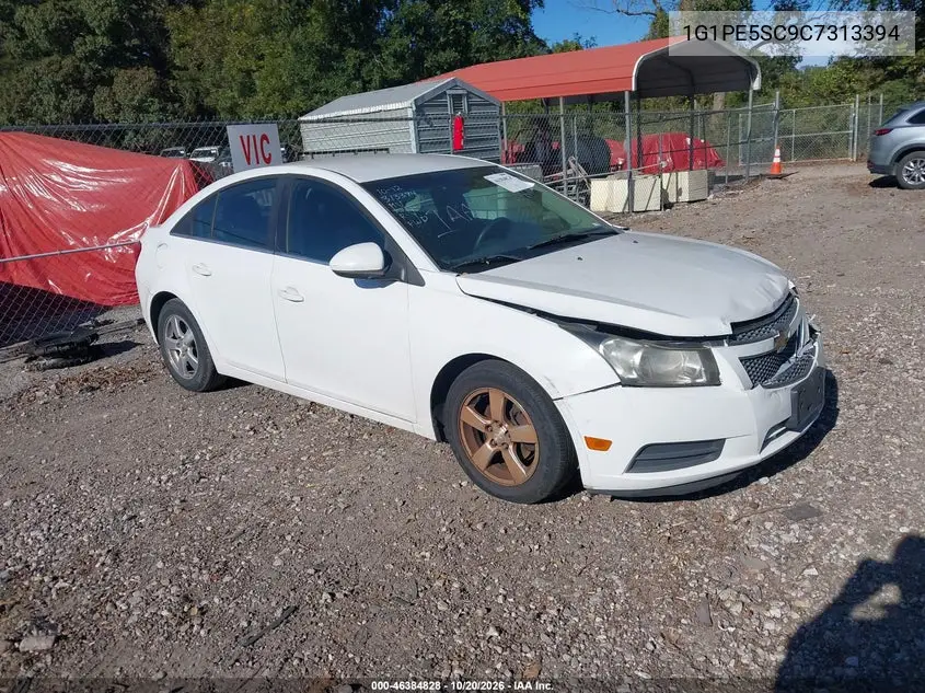 CHEVROLET CRUZE 2012, VIN 1G1PE5SC9C7313394