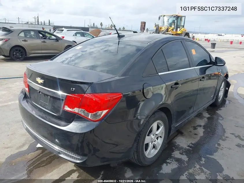 2012 CHEVROLET CRUZE VIN 1G1PF5SC1C7337248 — фото 4